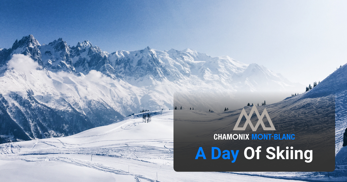 A Day Of Skiing in Chamonix